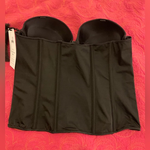 NWT PLUS SIZE Corset by COQUETTE DIVA w/garter & shoulder strap options - Picture 11 of 12